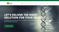 Desktop Screenshot of dcllabs.com